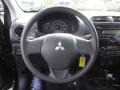 2015 Mystic Black Mitsubishi Mirage DE  photo #13