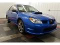 2007 WR Blue Pearl Subaru Impreza WRX Sedan  photo #5