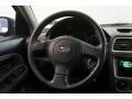 2007 Subaru Impreza Anthracite Black Interior Steering Wheel Photo