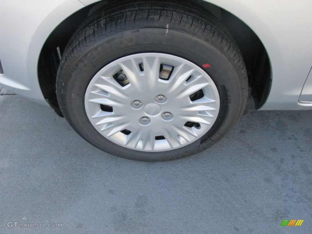 2015 Fiesta S Hatchback - Ingot Silver Metallic / Charcoal Black photo #11