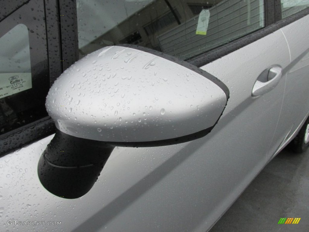 2015 Fiesta S Hatchback - Ingot Silver Metallic / Charcoal Black photo #12