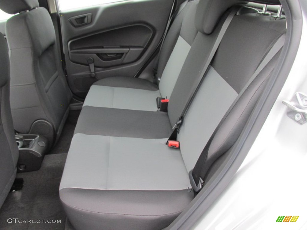 2015 Fiesta S Hatchback - Ingot Silver Metallic / Charcoal Black photo #19