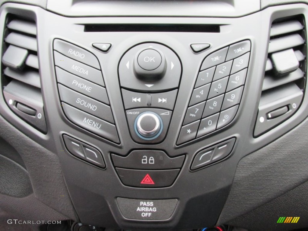 2015 Fiesta S Hatchback - Ingot Silver Metallic / Charcoal Black photo #27