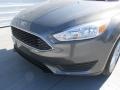 2015 Magnetic Metallic Ford Focus SE Sedan  photo #10