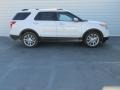 2015 White Platinum Ford Explorer Limited  photo #3