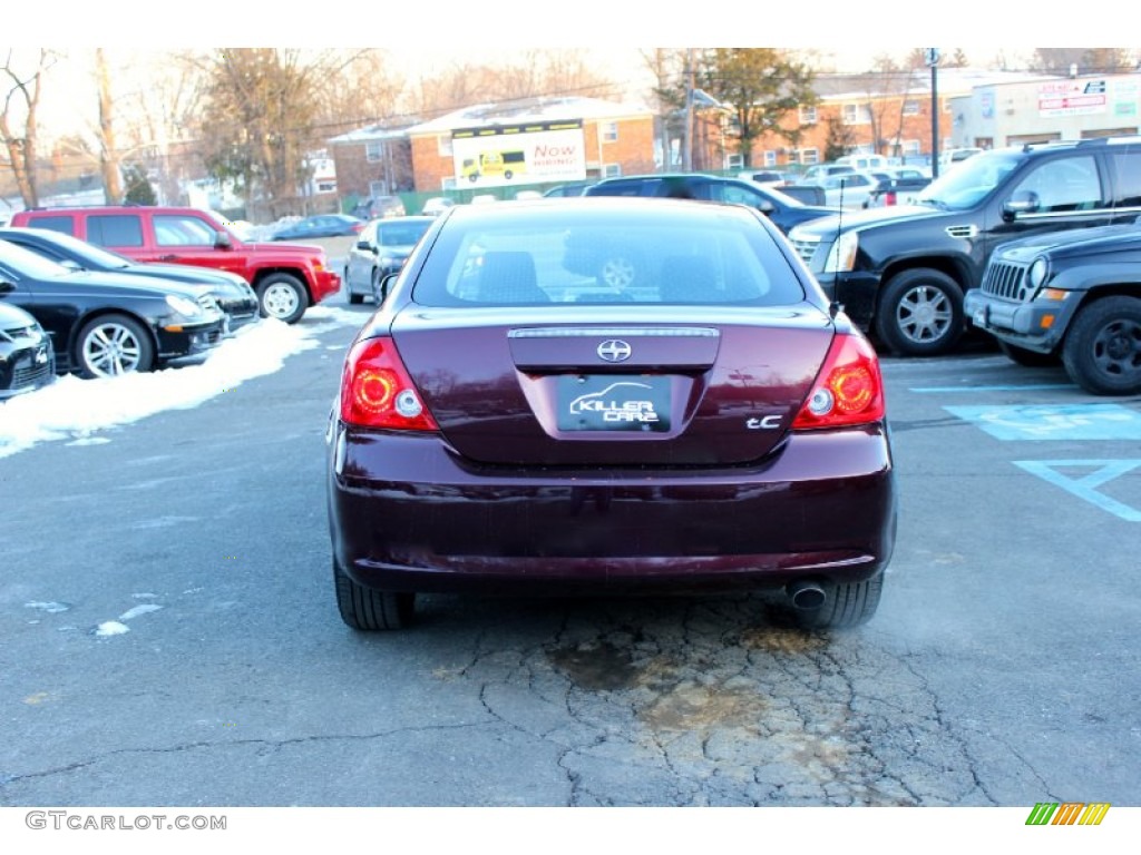 2007 tC  - Black Cherry Pearl / Dark Charcoal photo #6