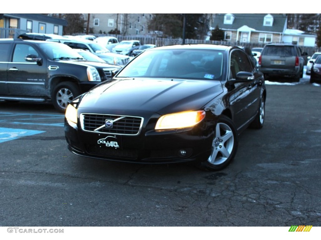 2008 S80 T6 AWD - Black / Anthracite Black photo #3