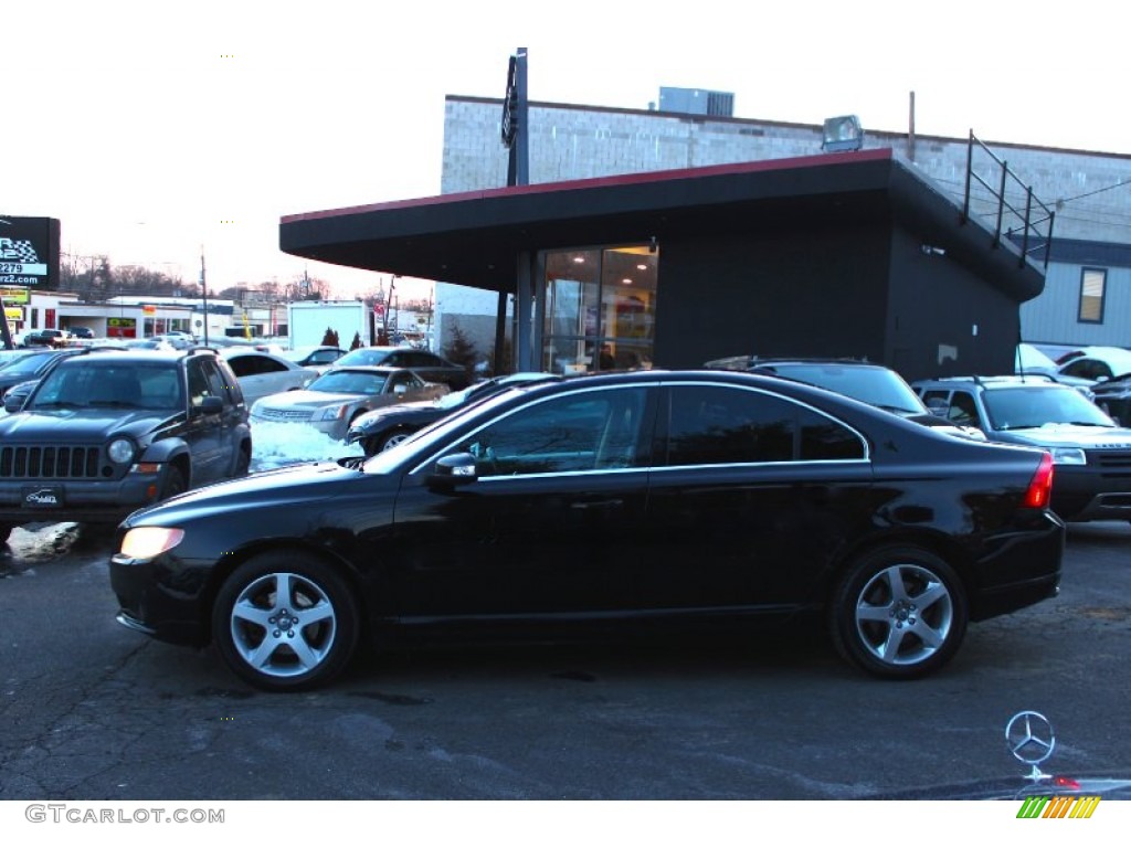 2008 S80 T6 AWD - Black / Anthracite Black photo #4