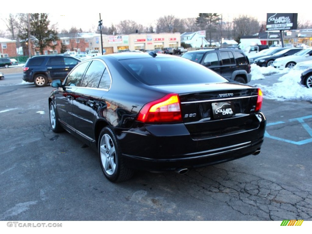 2008 S80 T6 AWD - Black / Anthracite Black photo #5