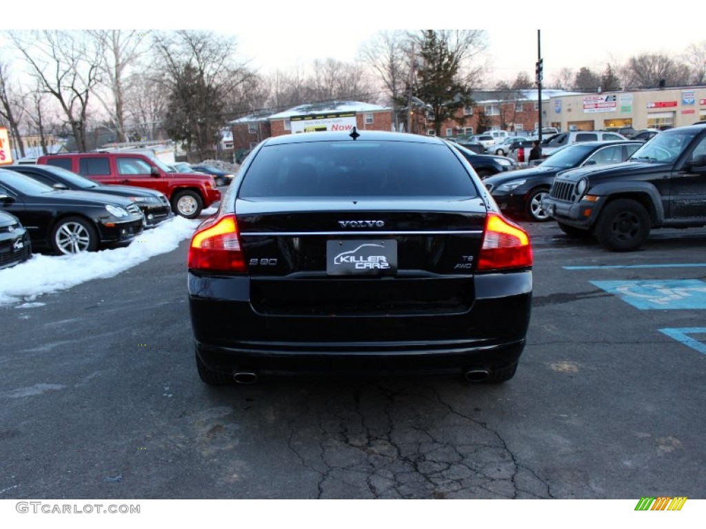 2008 S80 T6 AWD - Black / Anthracite Black photo #6