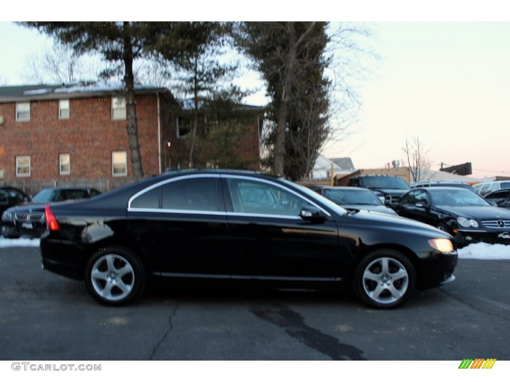 2008 S80 T6 AWD - Black / Anthracite Black photo #10