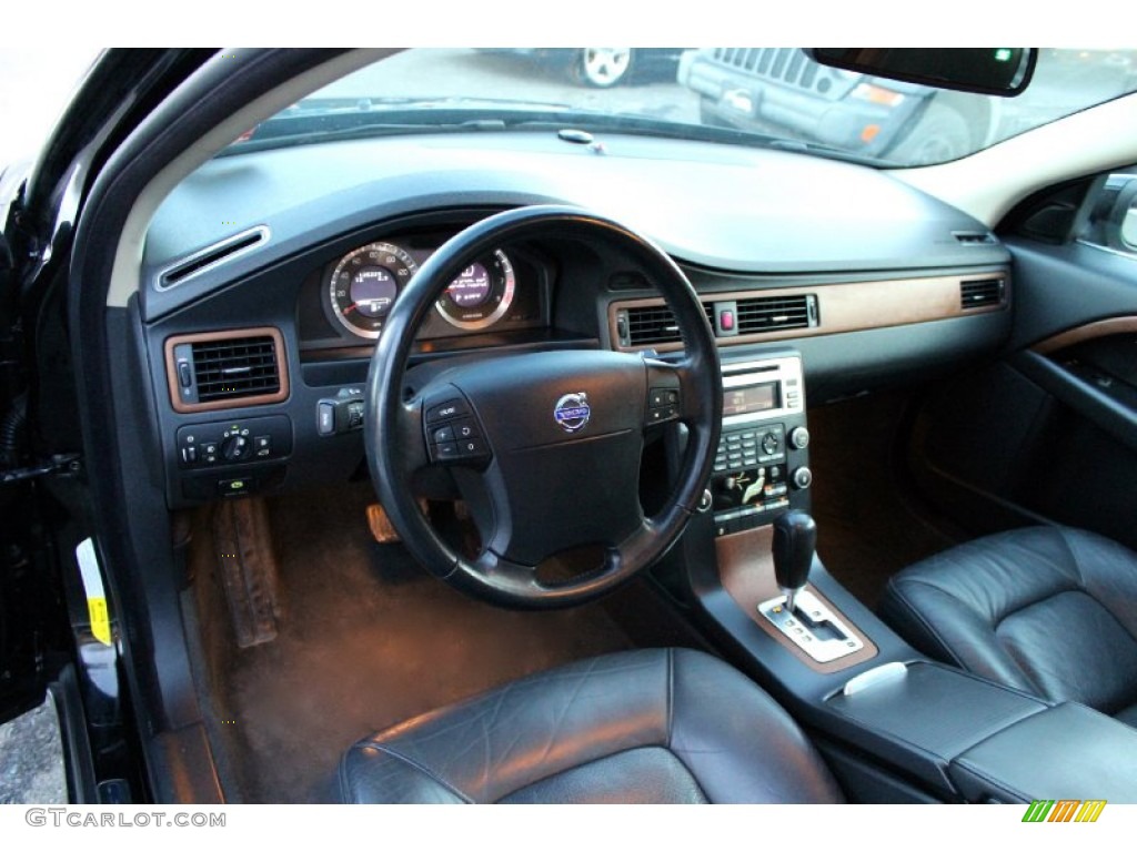 2008 S80 T6 AWD - Black / Anthracite Black photo #15