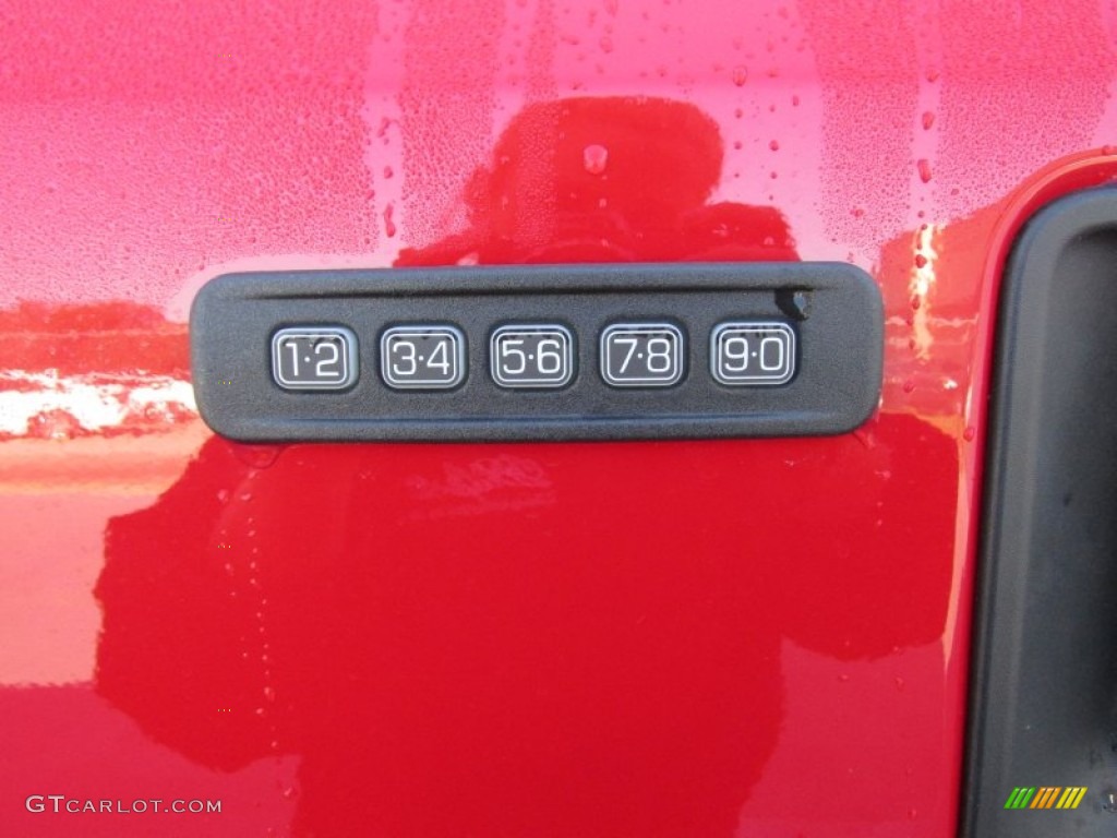 2015 F250 Super Duty XLT Crew Cab 4x4 - Vermillion Red / Adobe photo #16
