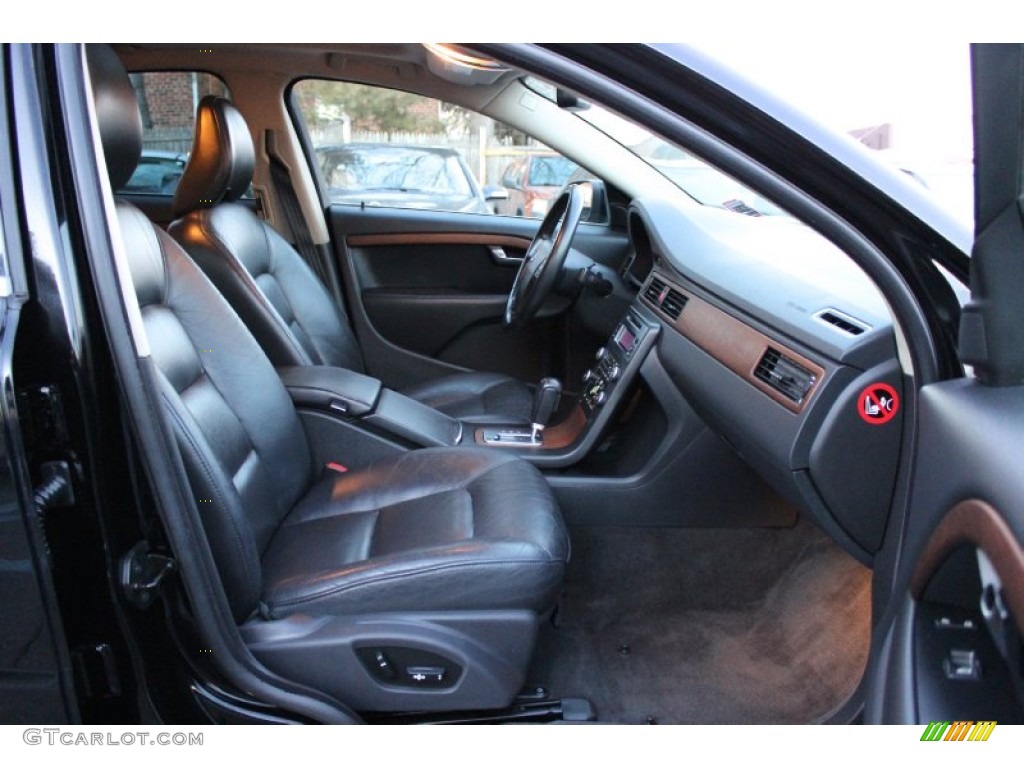 2008 S80 T6 AWD - Black / Anthracite Black photo #20