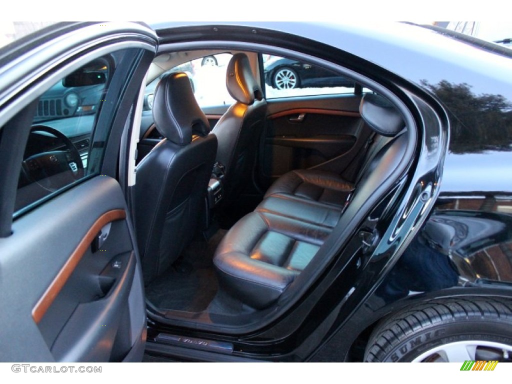 2008 S80 T6 AWD - Black / Anthracite Black photo #24