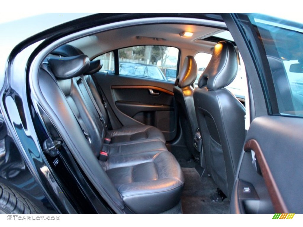 2008 S80 T6 AWD - Black / Anthracite Black photo #25