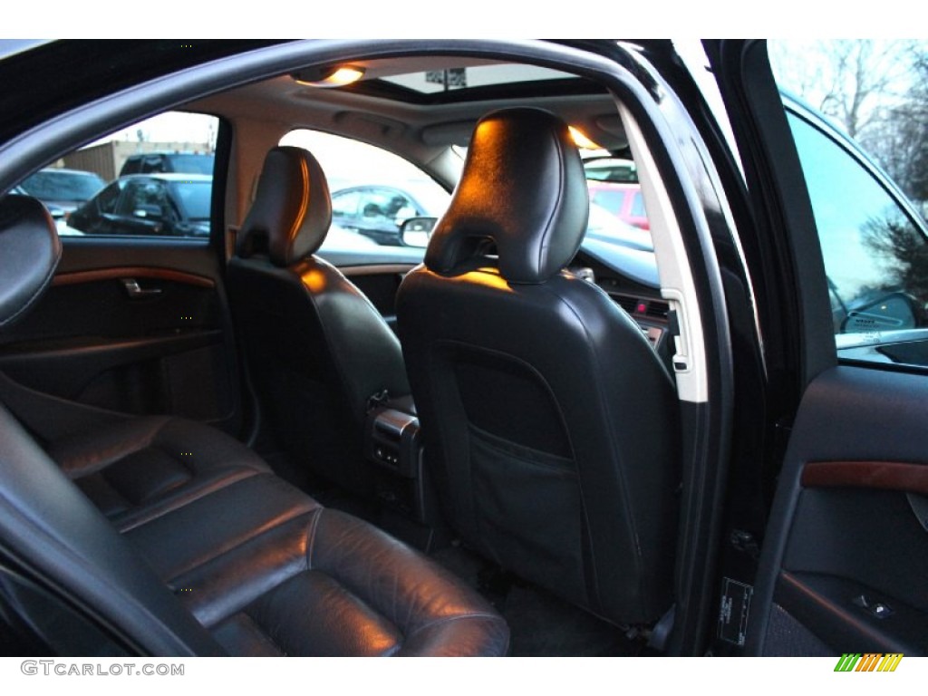 2008 S80 T6 AWD - Black / Anthracite Black photo #26