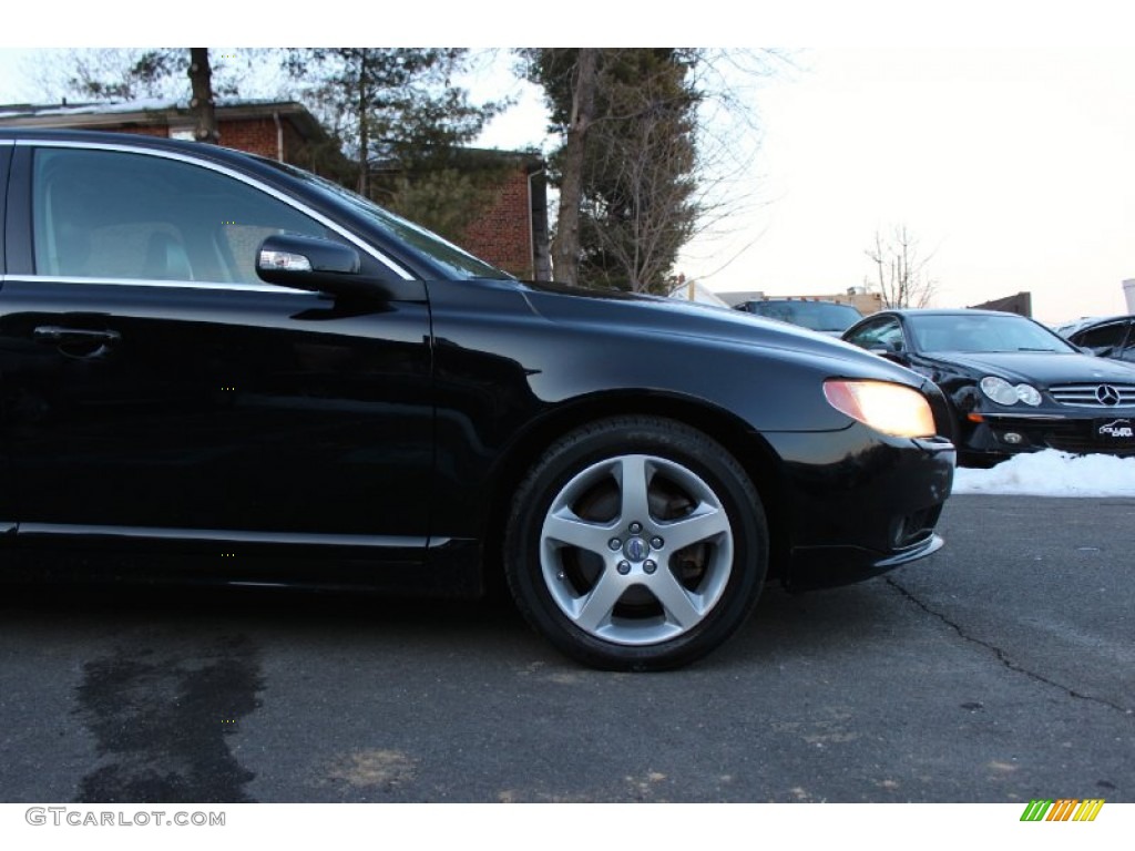 2008 S80 T6 AWD - Black / Anthracite Black photo #28