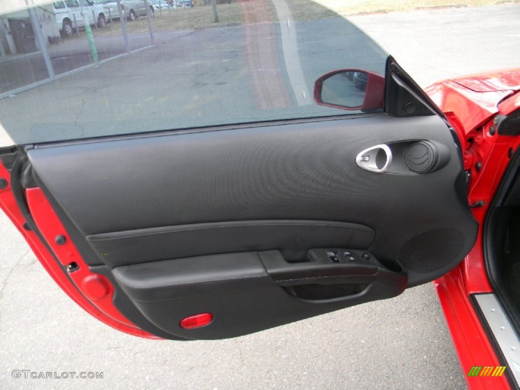 2006 350Z Enthusiast Coupe - Redline / Carbon Black photo #19