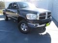 2007 Brilliant Black Dodge Ram 2500 SLT Mega Cab 4x4  photo #2