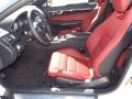 Red/Black Front Seat Photo for 2015 Mercedes-Benz E #101405734