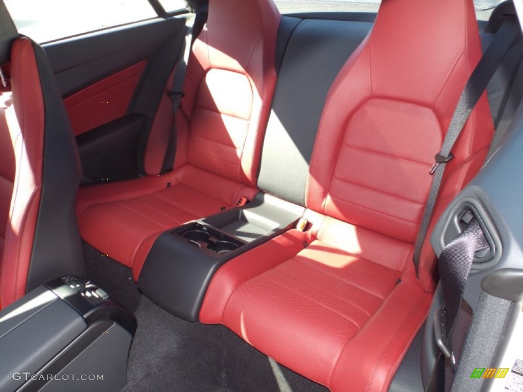 2015 Mercedes-Benz E 400 4Matic Coupe Rear Seat Photo #101405753