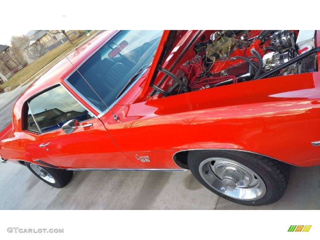 1969 Camaro SS Coupe - Hugger Orange / Black photo #2