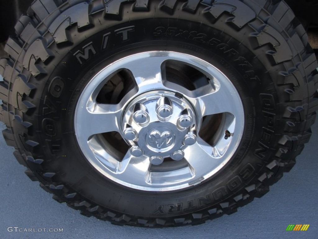 2007 Ram 2500 SLT Mega Cab 4x4 - Brilliant Black / Medium Slate Gray photo #17