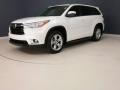 Blizzard Pearl White - Highlander Limited AWD Photo No. 4