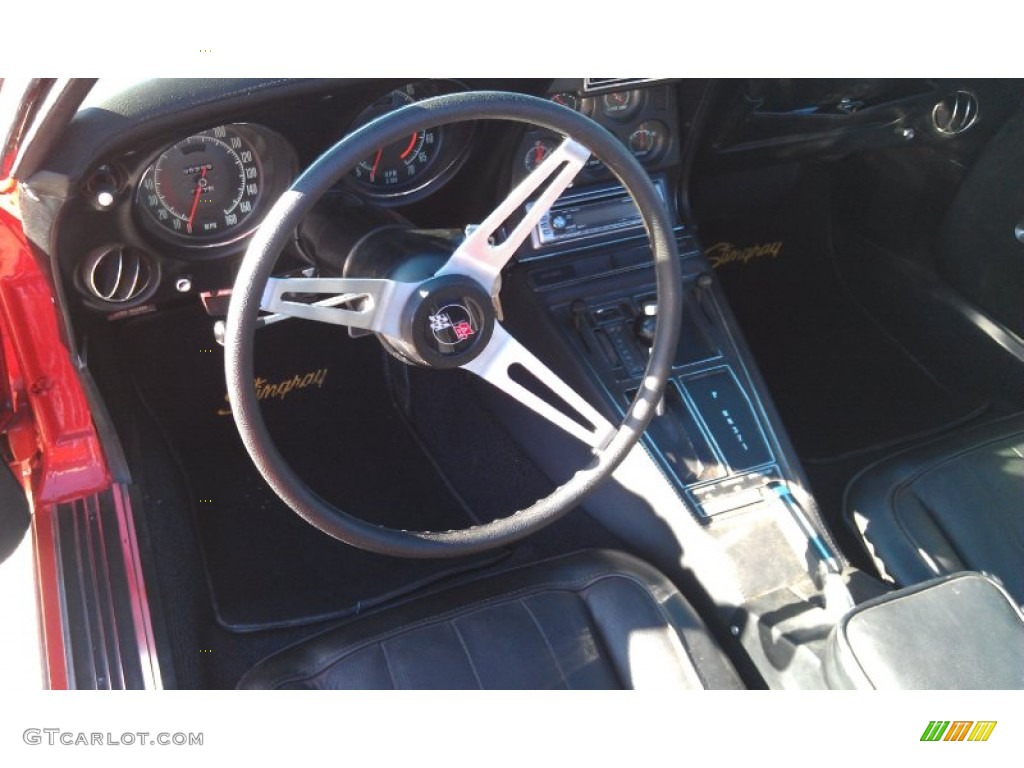 1970 Corvette Stingray Sport Coupe - Monza Red / Black photo #4