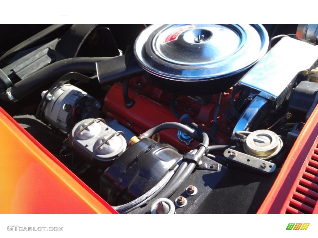 1970 Corvette Stingray Sport Coupe - Monza Red / Black photo #8