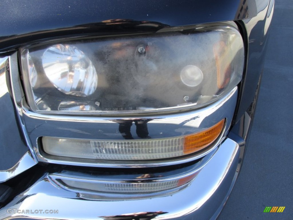 2005 Sierra 1500 SLT Extended Cab - Deep Blue Metallic / Dark Pewter photo #6