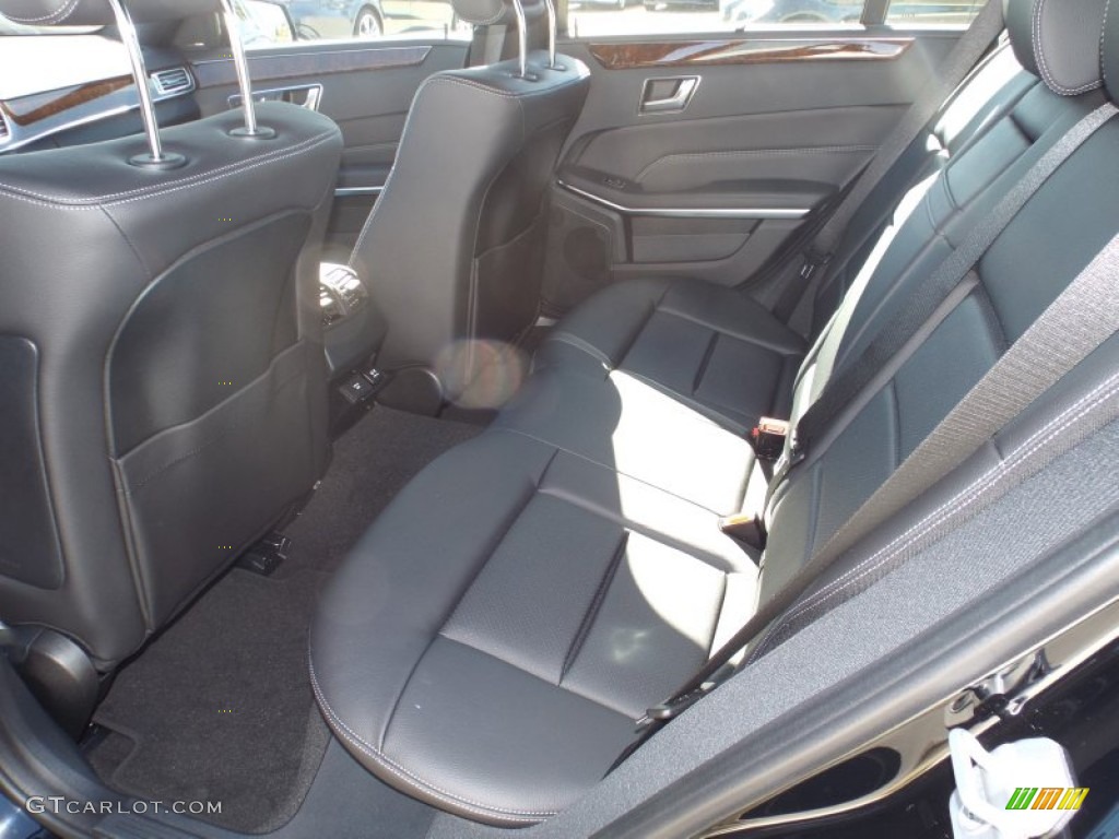 Black Interior 2015 Mercedes-Benz E 350 4Matic Wagon Photo #101407054