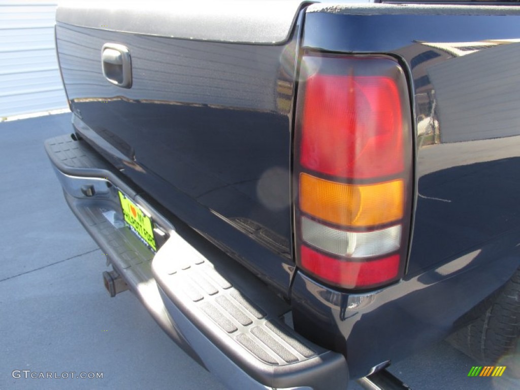 2005 Sierra 1500 SLT Extended Cab - Deep Blue Metallic / Dark Pewter photo #12