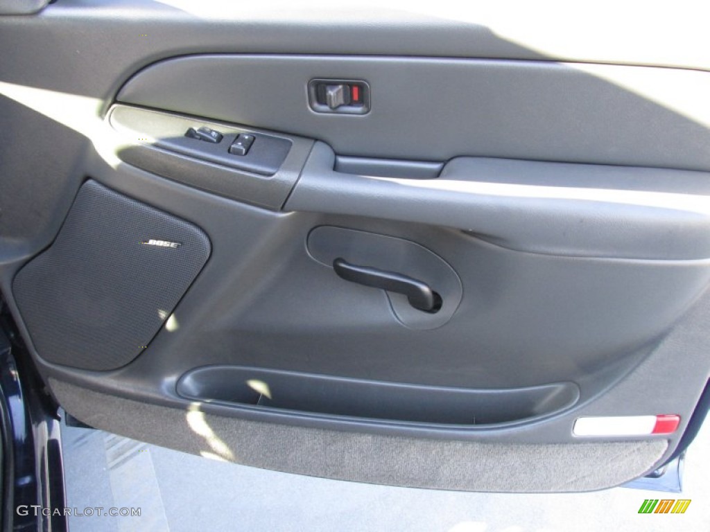 2005 Sierra 1500 SLT Extended Cab - Deep Blue Metallic / Dark Pewter photo #22