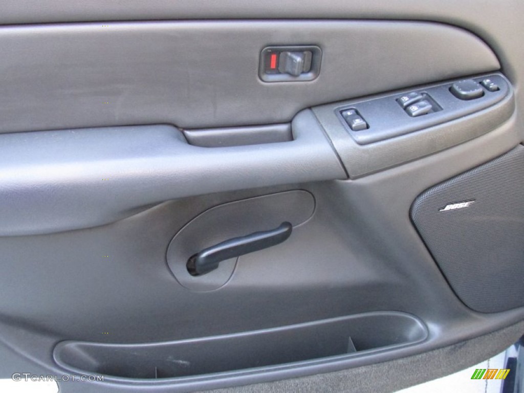 2005 Sierra 1500 SLT Extended Cab - Deep Blue Metallic / Dark Pewter photo #29