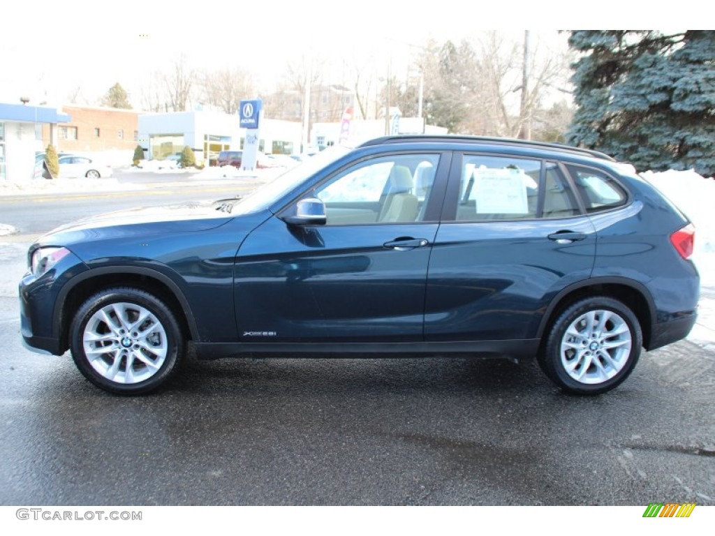 Midnight Blue Metallic 2015 BMW X1 xDrive28i Exterior Photo #101408083