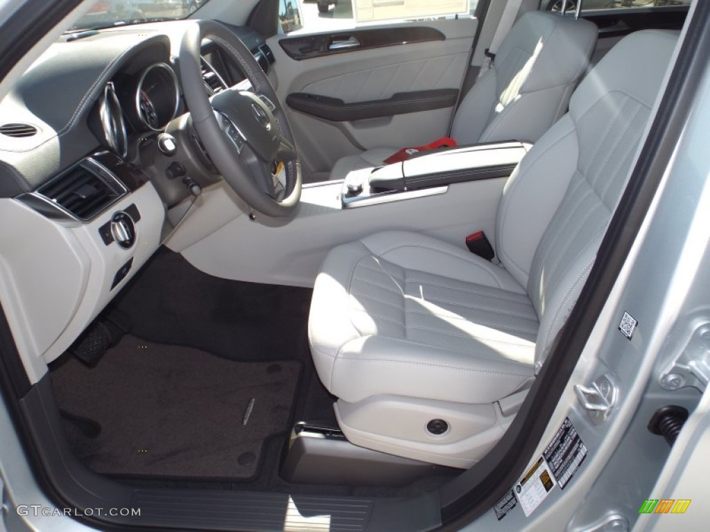 Grey/Dark Grey Interior 2015 Mercedes-Benz GL 450 4Matic Photo #101408167