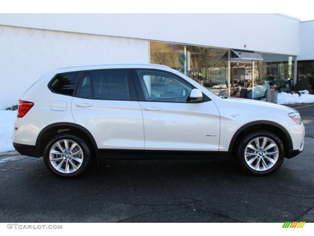 Mineral White Metallic 2015 BMW X3 xDrive28i Exterior Photo #101408842