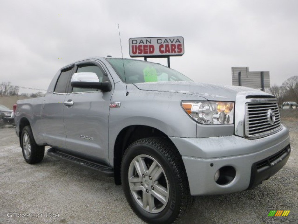 2012 Tundra Limited Double Cab 4x4 - Silver Sky Metallic / Graphite photo #1