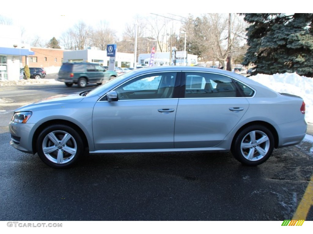 Platinum Gray Metallic 2012 Volkswagen Passat TDI SE Exterior Photo #101409757