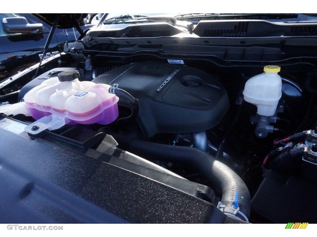 2015 1500 Lone Star Crew Cab - Black / Black/Diesel Gray photo #9