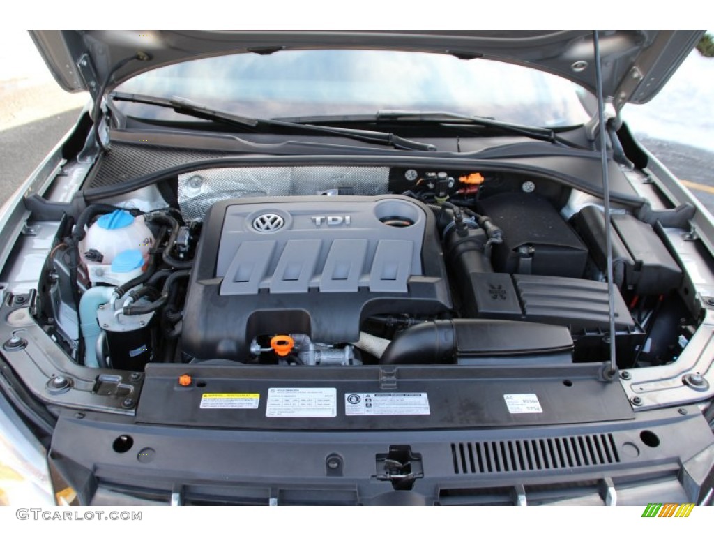 2012 Volkswagen Passat TDI SE Engine Photos