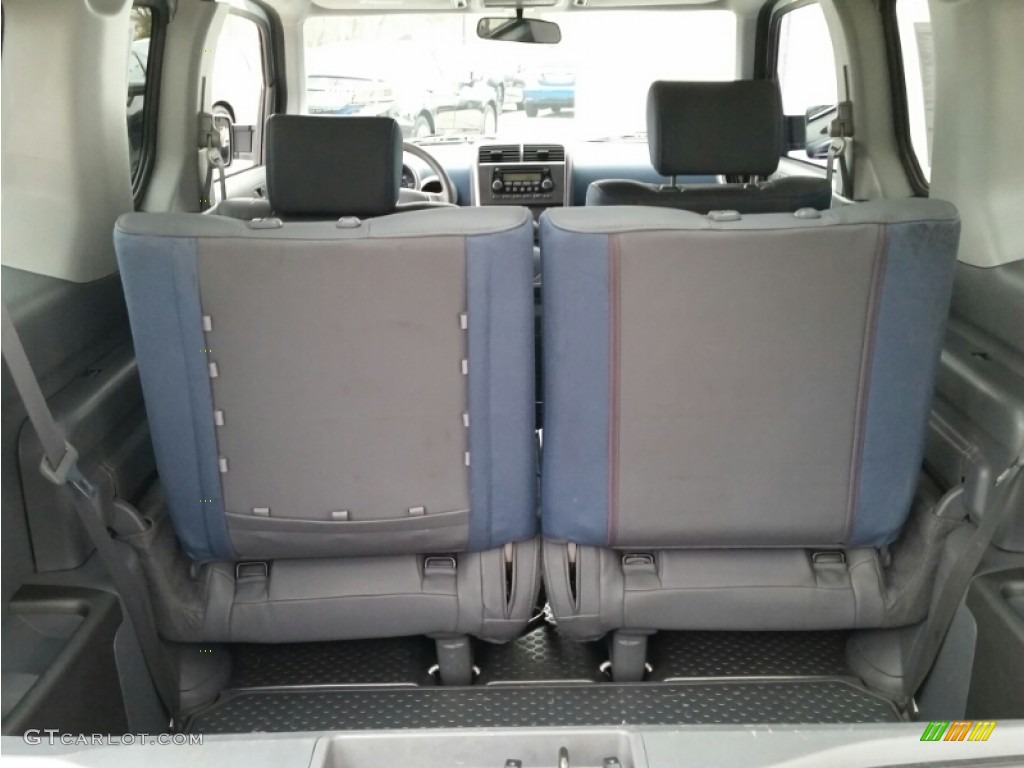 2005 Element EX AWD - Satin Silver Metallic / Gray/Blue photo #9