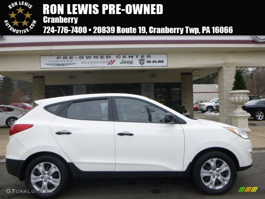 Cotton White Hyundai Tucson