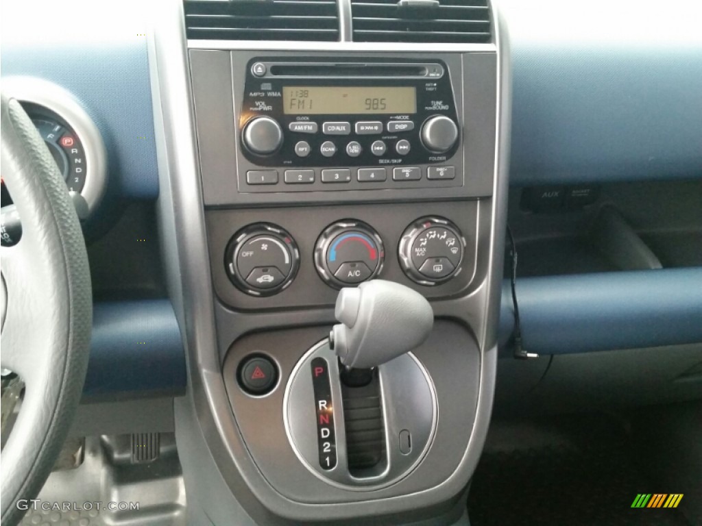 2005 Element EX AWD - Satin Silver Metallic / Gray/Blue photo #17
