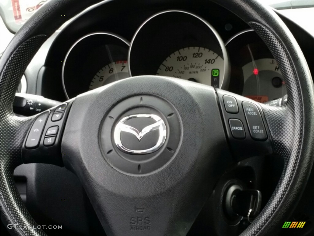 2008 MAZDA3 i Touring Sedan - True Red / Black photo #14