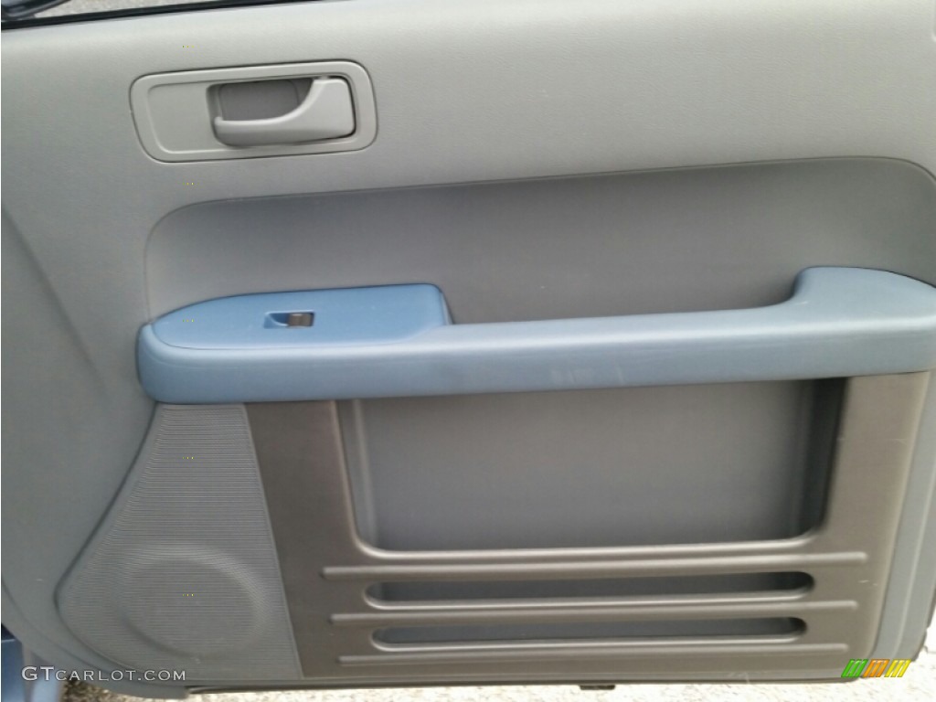 2005 Element EX AWD - Satin Silver Metallic / Gray/Blue photo #24