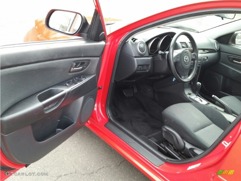 2008 MAZDA3 i Touring Sedan - True Red / Black photo #17