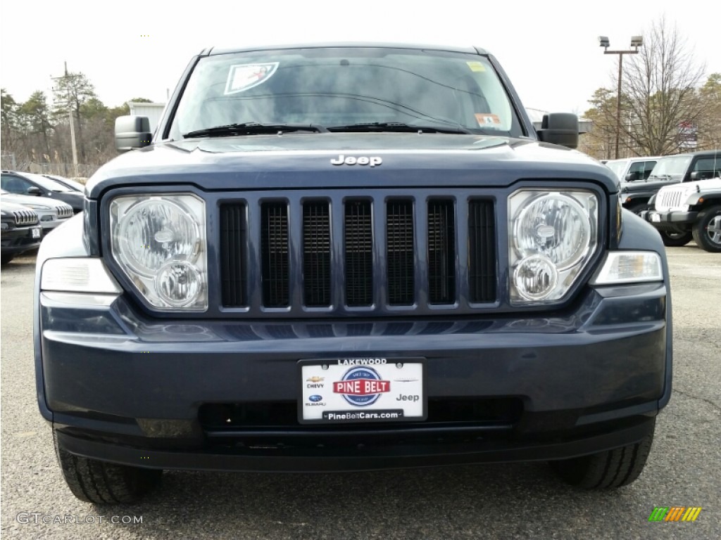2008 Liberty Sport 4x4 - Modern Blue Pearl / Pastel Slate Gray photo #2